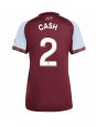 Billige Aston Villa Matty Cash #2 Hjemmedrakt Dame 2025-26 Kortermet